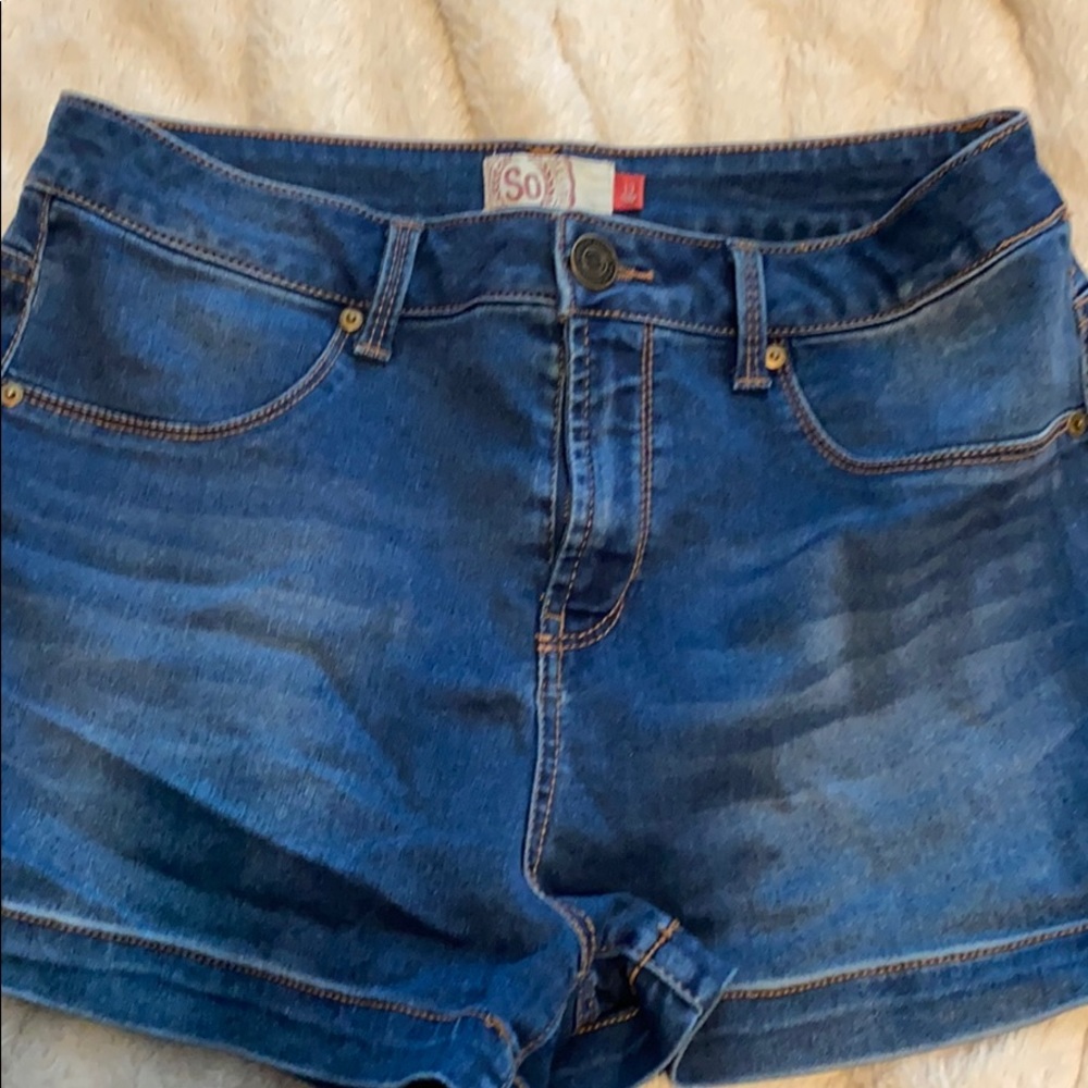 SO denim shorts